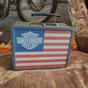 Harley Davidson collector tin box